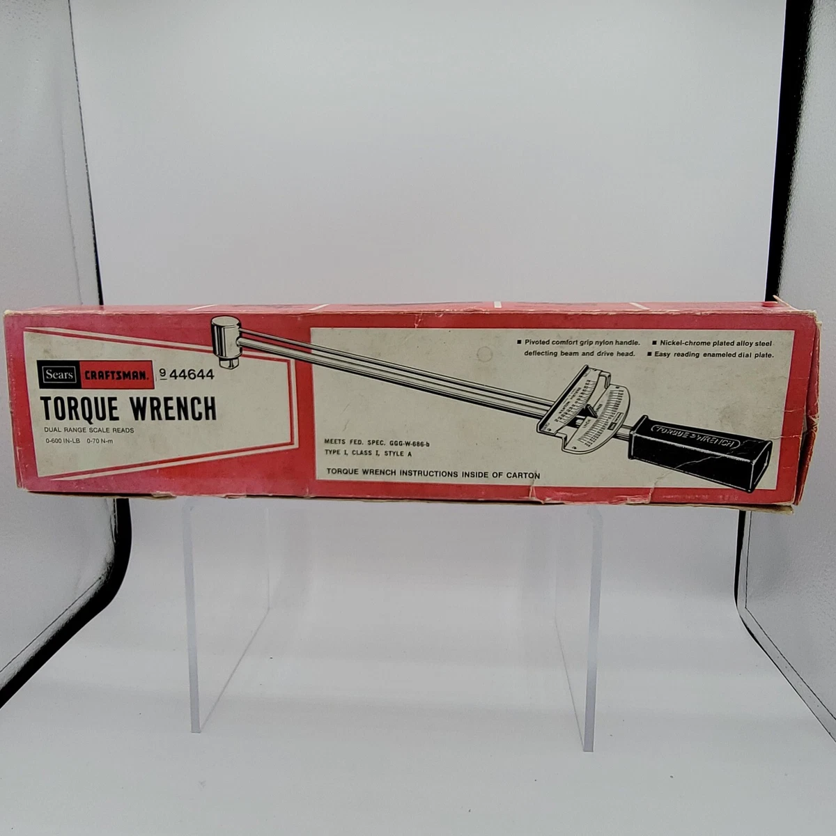 Vintage craftsman torque wrench deals