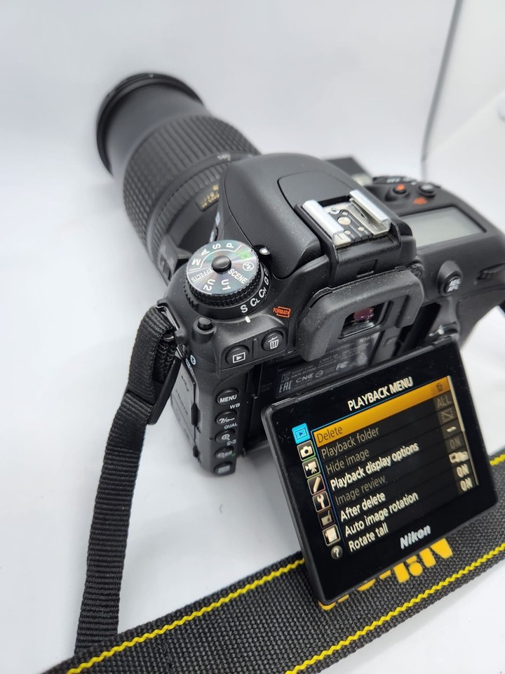 Nikon D7500 20.9 MP Digital SLR Camera Black Only Do 79 Pictures