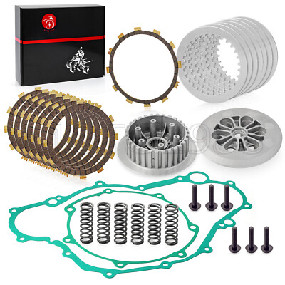 #ad Clutch Kit Center Inner Hub amp; Outer Pressure Plate For Yamaha YFZ450 06 09 12 13 $89.99