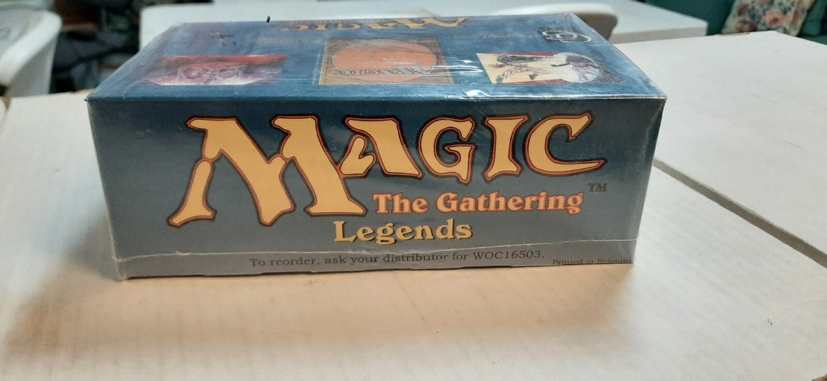 Magic Mtg LEGENDS Factory sealed Booster Box Straight From Case