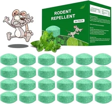 Natural Peppermint Oil Mice Rodent Rat Repellent 24pack Pest Insect Control