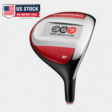357 Super 7 Wood Golf Fairway Hybrid Club RH Seniors Flex Shaft Easy High Launch