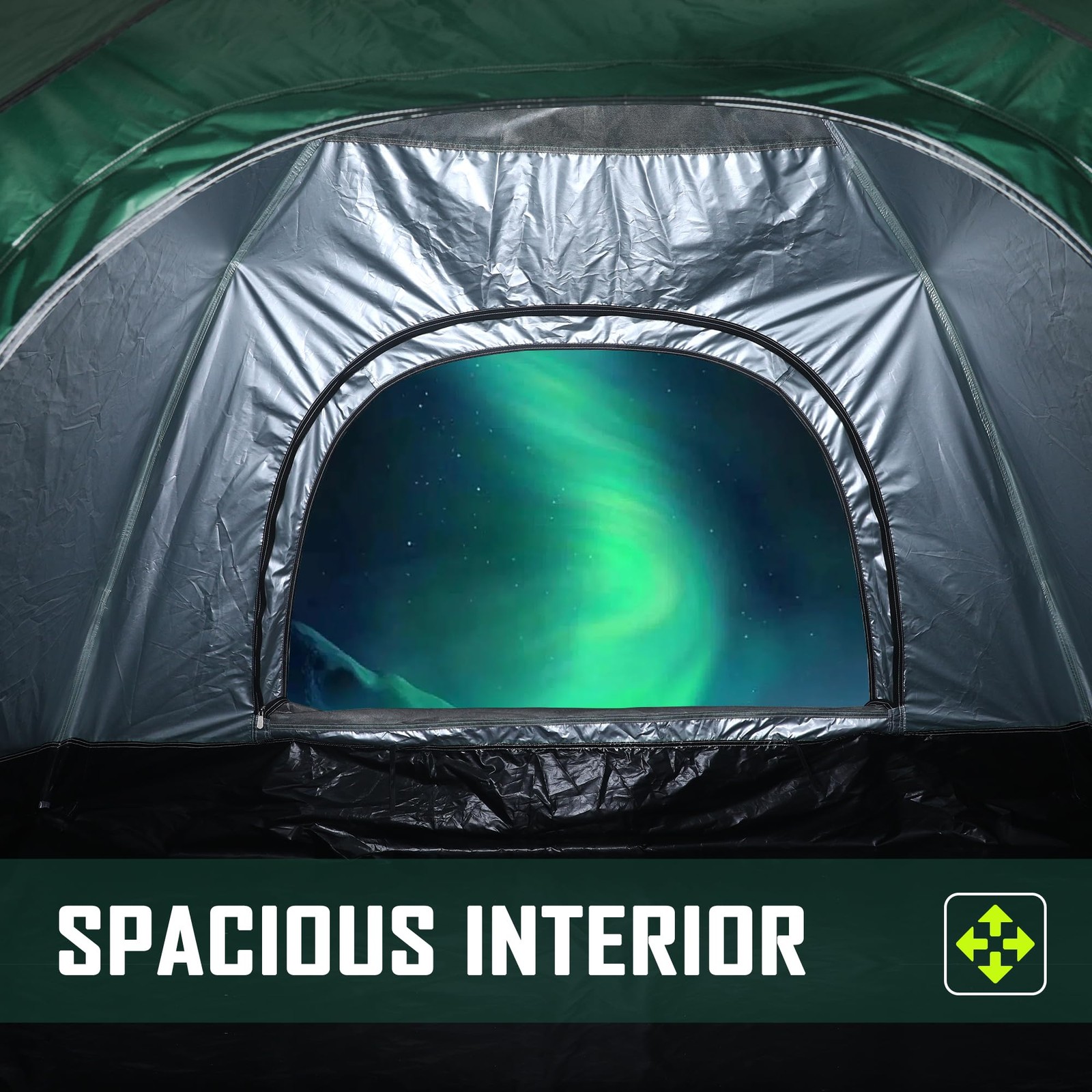 1-2 Person Instant Pop Up Tent, Quick Setup Lightweight Camping Tent for Solo...