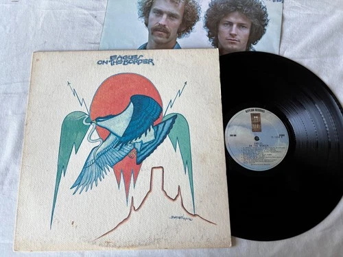 Eagles – On The Border LP w/ Insert [1st US Press] ASYLUM