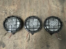 3 KC HiLiTES “Slim Lights” #1124 Driving Lights