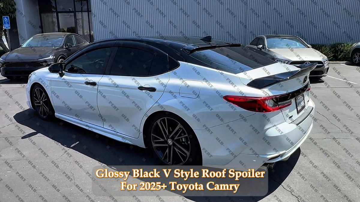 Fits 07-11 Toyota Camry JDM Style LED Rear Trunk Lip Wing Spoiler Tail