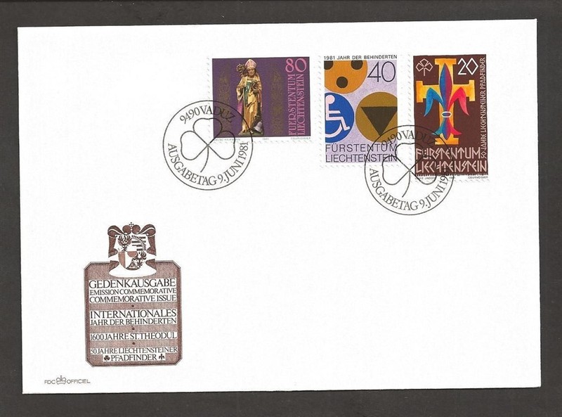1981 Liechtenstein Scouts handicap St Theodul FD 