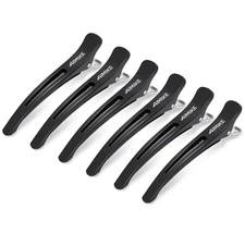 AIMIKE 6Pcs Professional Hair Clips for Styling Sectioning, Non Slip No-Trace Du