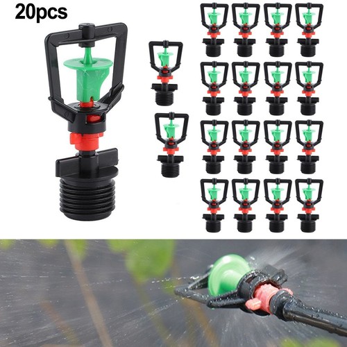 BE-Tool Rasensprinkler Blau - 360° Bewässerung Mit Verstellbaren Düsen