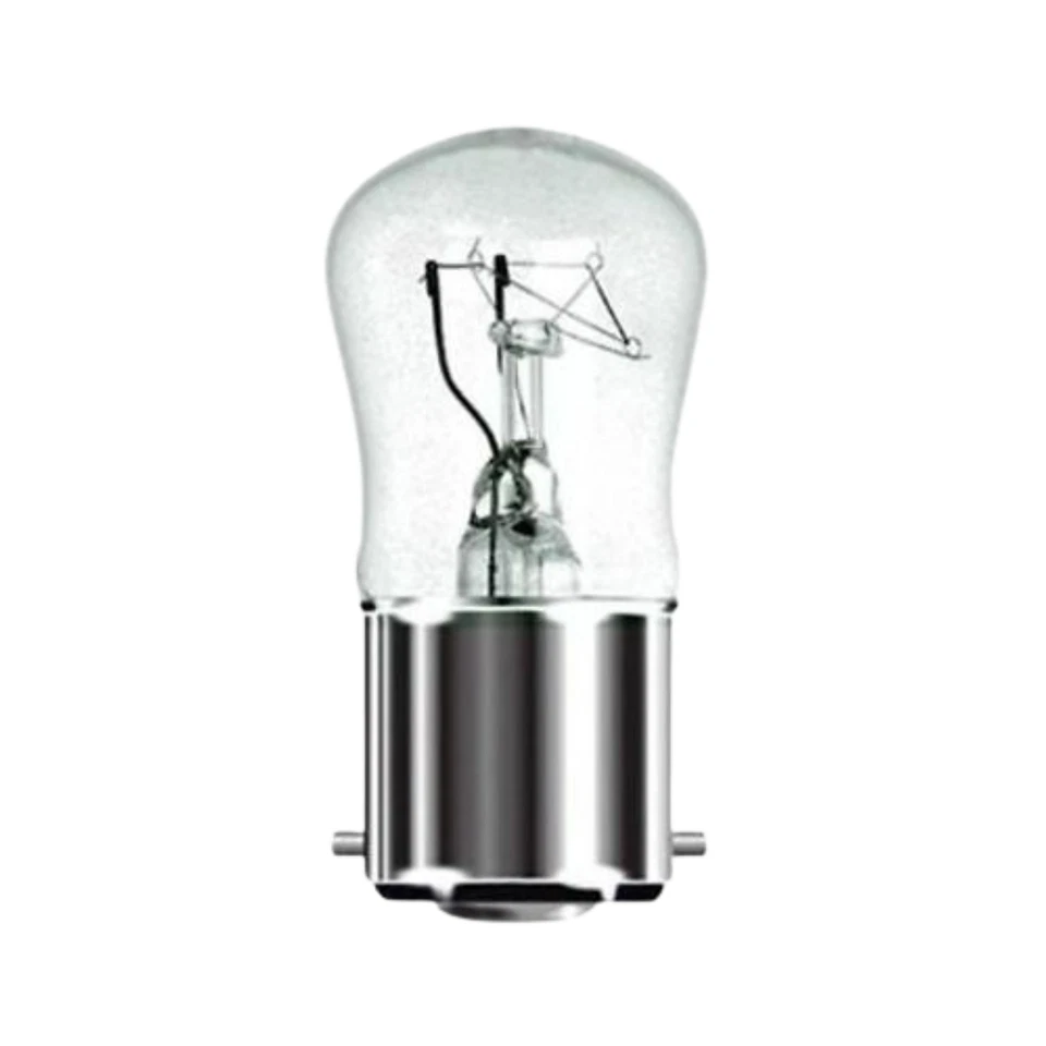 25W 240V Pilot Clear Bayonet Cap Bulb for Kelvinator Fridge PN:LM109 | OEM - image 3 of 4
