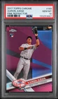 2017 Topps Chrome Aaron Judge #169 Pink Refractor Rookie Card PSA 10 GEM MINT