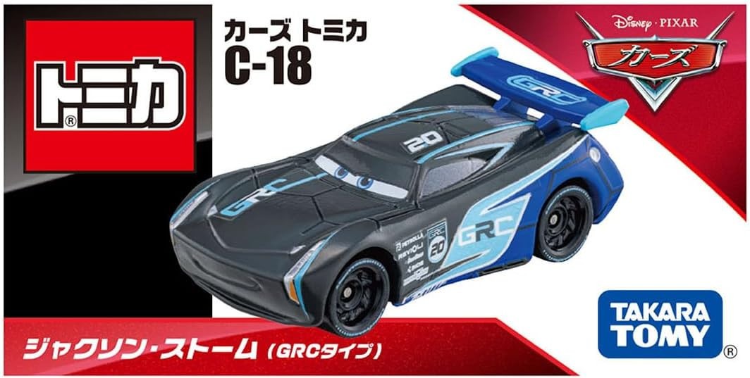 Takara Tomy Tomica Disney Cars C-18 Jackson Storm (GRC Type) | eBay