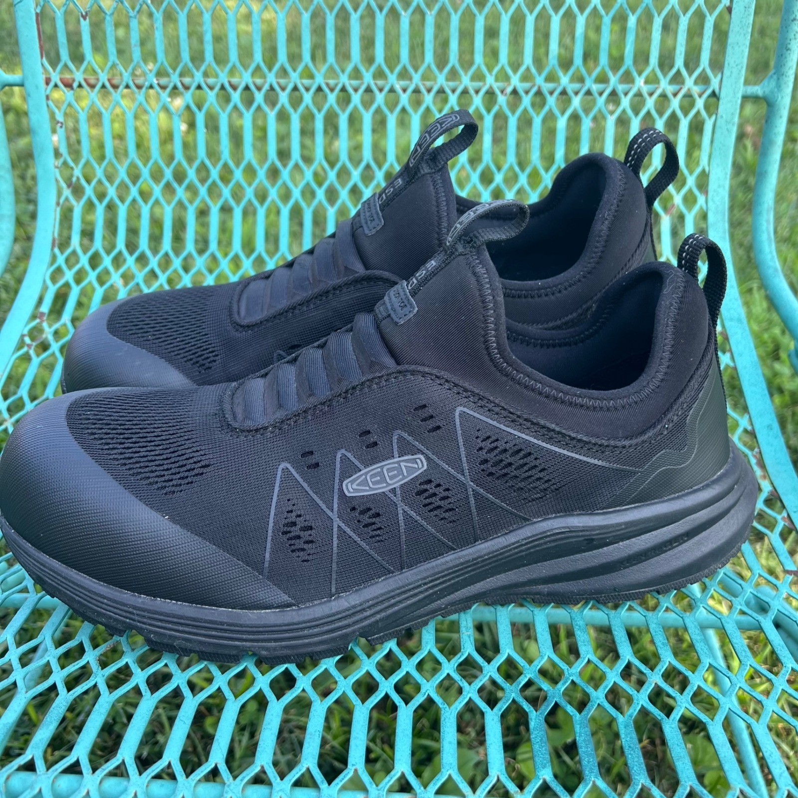 Scarpe da lavoro KEEN Utility Carbon Toe ESD nere US 10D ASTM F2413 18