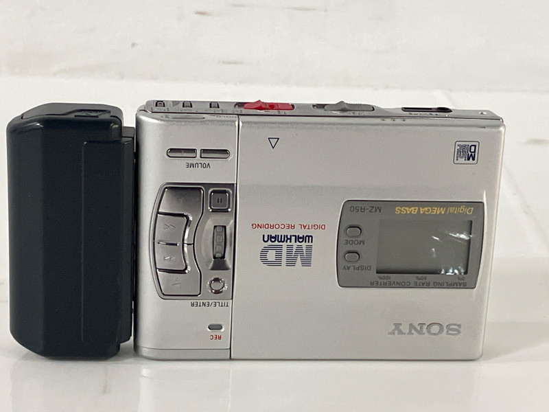 Sony MD Walkman Portable Minidisc Recorder MZ-R50, Untested