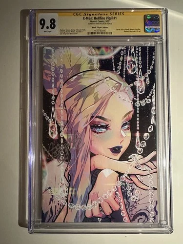 X-Men: Hellfire Vigil #1. 2025.SIGNED Rose Besch Virgin 1:50. CGC Graded 9.8 SS