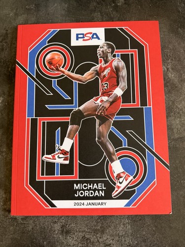 PSA Magazine Michael Jordan Chicago Bulls Base January 2024