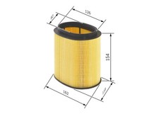 BOSCH Luftfilter F 026 400 213 für PORSCHE