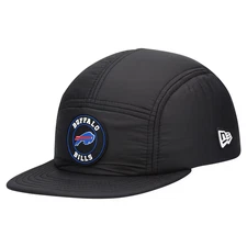 Buffalo Bills New Era Quilted Camper Adjustable Hat - Black brand new Rare