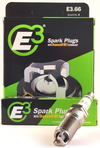E3 Spark Plugs E3PE3.66 14 mm Thread Tapered Seat Spark Plug Performance Parts - Picture 3 of 10