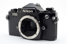 Near MINT Nikon FE2 Black 35mm SLR Film Camera Body From JAPAN