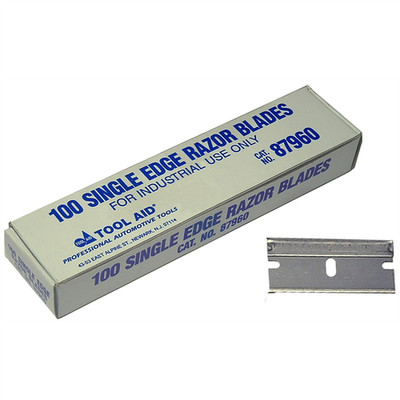 SG Tool Aid 100 Single Edge Razor Blades