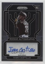 2022 Panini Prizm Rookie Auto Ivan Castillo #RA-IC Auto 6k2