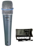 Shure BETA57A Instrument & Vocal Microphone, Includes Mount & Cable, Used