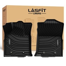 LASFIT Toyota Tacoma Front Mats Auto Trans 2016-2023 Custom All Weather TPE Floo