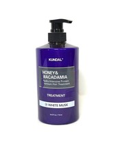 Kundal Honey Macadamia Hydro-Intensive Protein Premium Treatment, White Musk