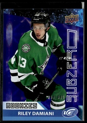 2021-22 Upper Deck Ice Sub Zero Riley Damiani 696/999 #SZ-43