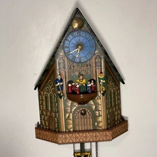 Nuremberg Church Of West Germany, Musical Cuckoo Clock, See Video