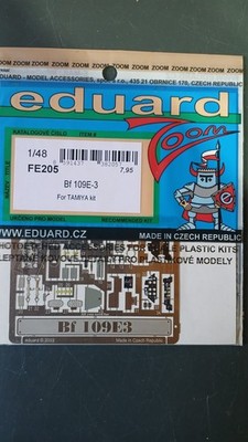 Eduard FE205 1/48 Bf109E-3 for Tamiya kit