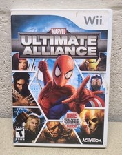 Marvel Ultimate Alliance (Nintendo Wii, 2006) CIB Complete 