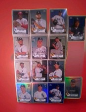 2021 Topps Chrome Platinum Anniversary Lot Of 14 White Sox 10 Base 4 Refractors