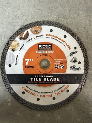 NEW (Open Box) Rigid Diamond Edge 7  Tile Blade HD-CM70P