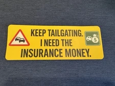 High Quality Vinyl Bumper Sticker - Contact For Custom Designs!