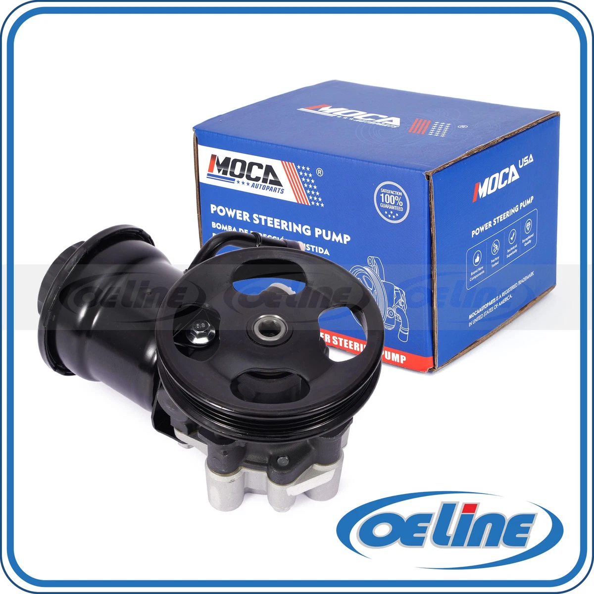 Power Steering Pump W/ Pulley W/o Reservoir For Toyota Tacoma 2001-2004 21-5250 - Foto 10