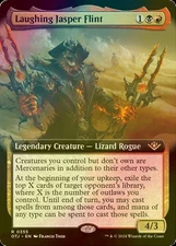MTG FOIL Laughing Jasper Flint Extended Art English OTJ