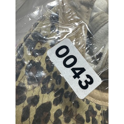 NEW Anthropologie Baseball Cap Hat Leopard Cheetah Animal  display picture 1