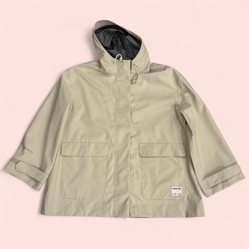 Samsoe & Samsoe Gore-Tex wind Jacket Women's Windbreaker Size L Beige