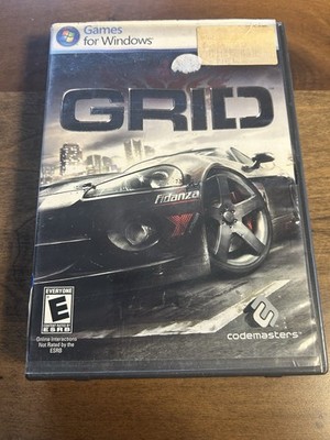 GRID PC DVD Game Codemasters Racing   Complete w/ Case   Windows