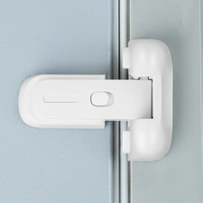 Refrigerator Fridge Freezer Door Lock for Kids, Child Proof Refrigerator
