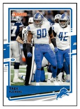 Trey Flowers 2020 Donruss #100 Detroit Lions NFL Football Card