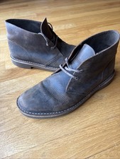 Clarks Men’s Chukka Desert Boots Suede Leather  Size 11M Made In India