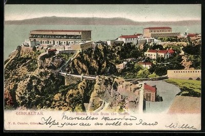 Ansichtskarte Gibraltar, Buena Vista from the South 1906 