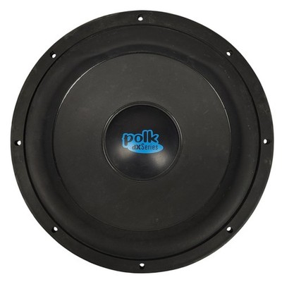 Polk Audio DX12 12'' Car Subwoofer 4 Ohm 800 Watts Vintage DX Series Black Blue
