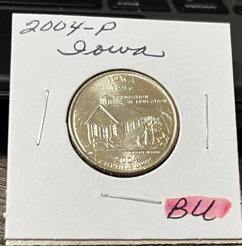 2004-P 50 State Quarters Iowa — photo from another recent sale