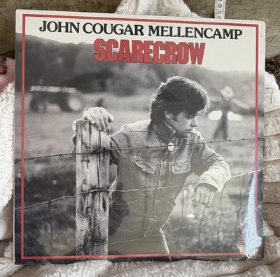 New Sealed John Cougar Mellencamp   Scarecrow - 1985 Vinyl LP Record Album