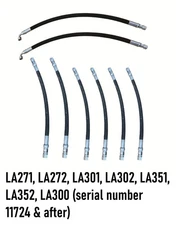 Front Loader Boom & Bucket Hose Kit for Kubota LA271 LA272 LA301 LA302 LA351 +