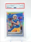 JUSTIN HERBERT 2020 DONRUSS OPTIC RATED ROOKIE HOLO PRIZM GEM RC PSA 10 Q5965